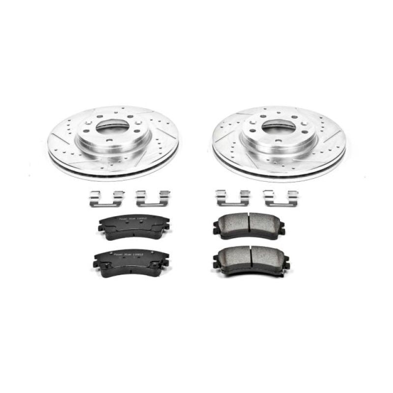 PSB Z23 Evolution Kit - Power Stop 03-05 Mazda 6 Front Z23 Evolution Sport Brake Kit