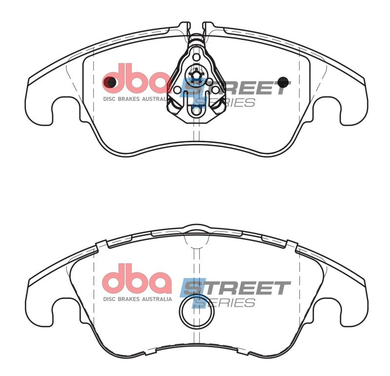 DBA Street Series Brake Pads - DBA 09-16 Audi A4 Sedan Front Street Series Brake Pads