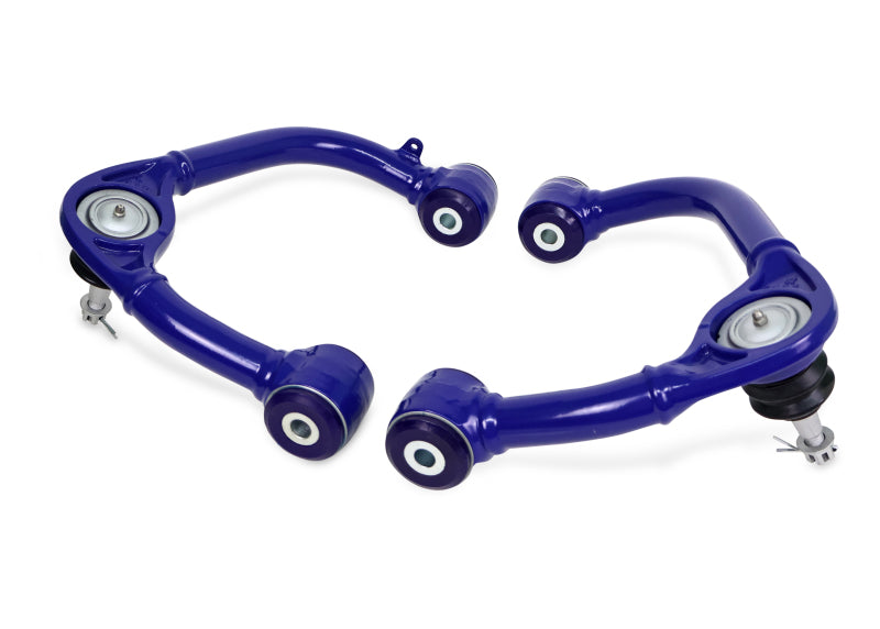 SPR Control Arms - Front - SuperPro 2021+ Ford F150 Fixed Offset Front Upper Control Arm Set