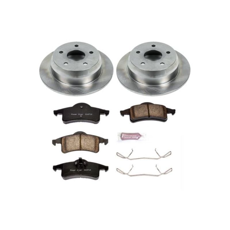 PSB Autospecialty Kit - Power Stop 99-04 Jeep Grand Cherokee Rear Autospecialty Brake Kit