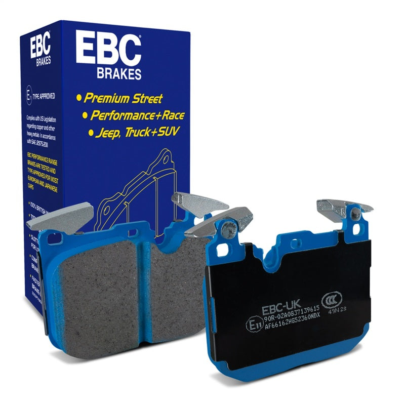 EBC Bluestuff Brake Pad Sets - EBC 16-18 BMW M2 (F87) Bluestuff Front Brake Pads