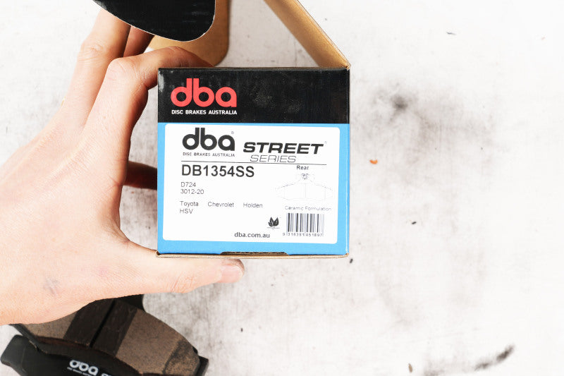 DBA Street Series Brake Pads - DBA 84-96 Chevrolet Corvette Rear Street Series Brake Pads