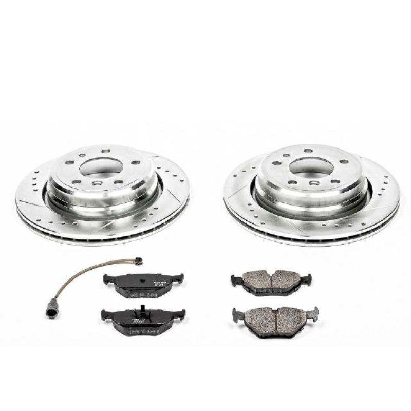 PSB Z23 Evolution Kit - Power Stop 94-95 BMW 540i Rear Z23 Evolution Sport Brake Kit