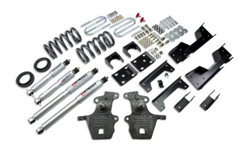 BT Lower Kit w SP Shocks - Belltech LOWERING KIT WITH SP SHOCKS