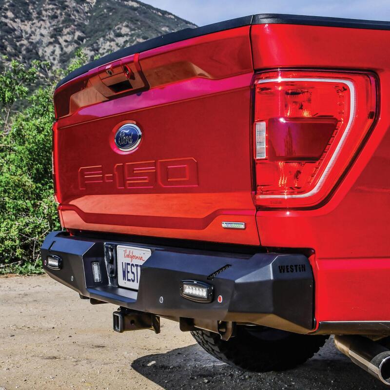 WES Pro-Series Bumpers - Westin 15-20 Ford F-150 Pro-Series Rear Bumper - Textured Black