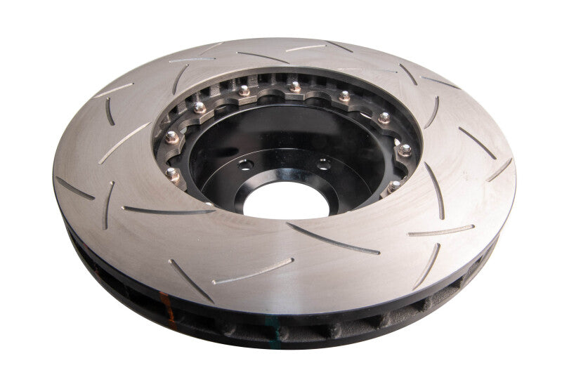 DBA 5000 Series Slotted Rotors - DBA 05 Pontiac GTO Front Slotted 5000 Series 2 Piece Rotor Assembled w/ Black Hat