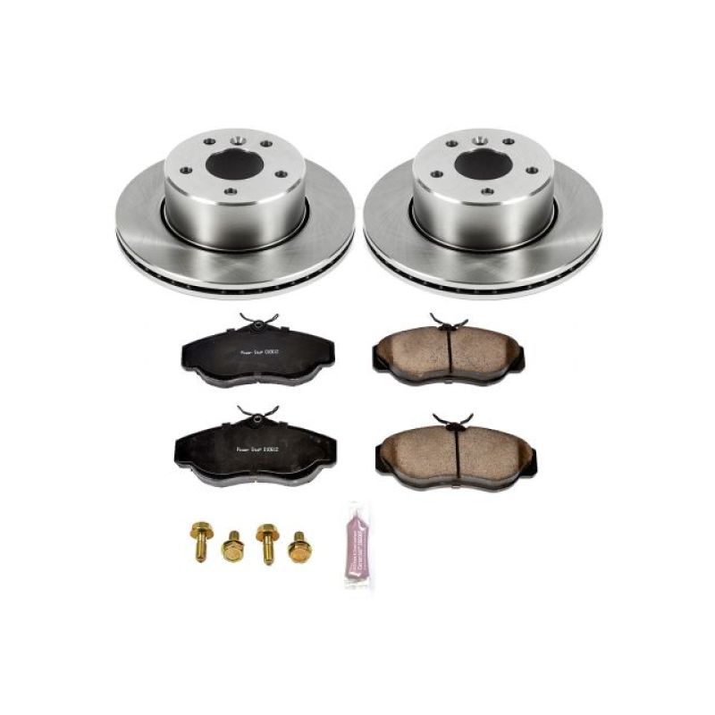 PSB Autospecialty Kit - Power Stop 99-04 Land Rover Discovery Front Autospecialty Brake Kit