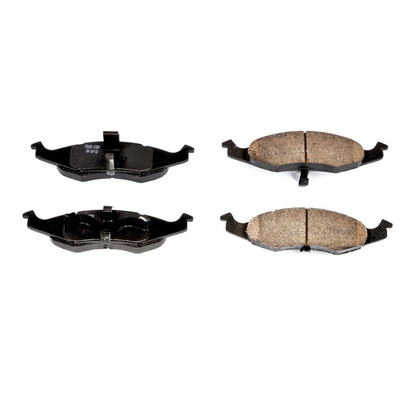 PSB Z16 Evolution Brake Pads - Power Stop 95-97 Dodge Neon Front Z16 Evo Ceramic Brake Pad
