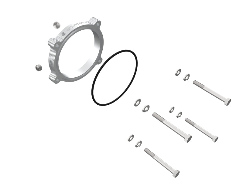 AFE Silver Bullet TBS - aFe Silver Bullet Throttle Body Spacers TBS Ram 1500 TRX 2021 V8-6.2L
