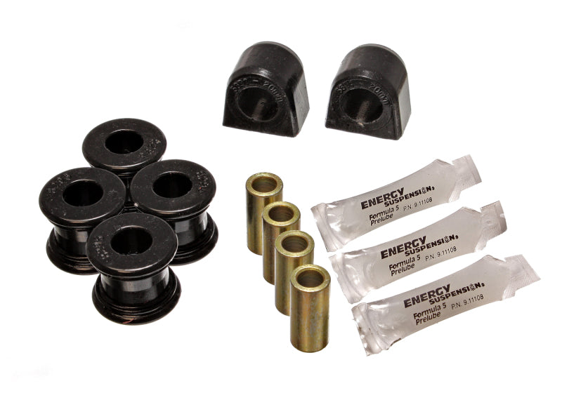 ES Sway Bar Bushings - Black - Energy Suspension 02-06 Subaru Impreza/WRX Black 20mm Rear Sway Bar Bushing Set
