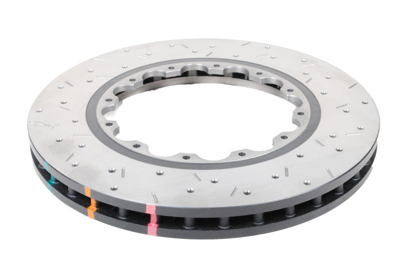 DBA 5000 Slot&Drill Rings - DBA 05-13 Chevrolet Corvette Base Front 5000 Series Drilled & Slotted Ring