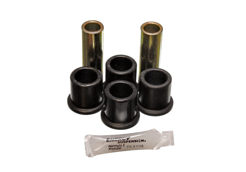 ES Spring/Shackle Bush - Black - Energy Suspension 82-96 Ford F100/F150 2WD Black Rear Frame Shackle Bushing Set