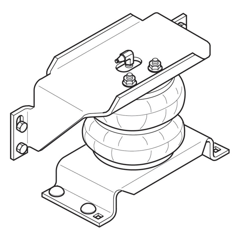 FIR Ride-Rite Kits - Rear - Firestone Ride-Rite Air Helper Spring Kit Rear 96-17 Ford E450 (Commercial w/o OE Bed) (W217602153)