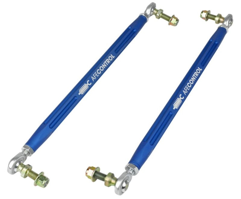 AFE Sway Bar End Links - aFe Control 15-21 BMW M2 Adjustable Front End Links