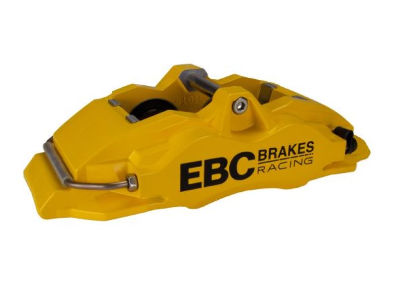 EBC Apollo-4 Calipers - EBC Racing 2014+ Audi S1 (8X) Front Right Apollo-4 Yellow Caliper