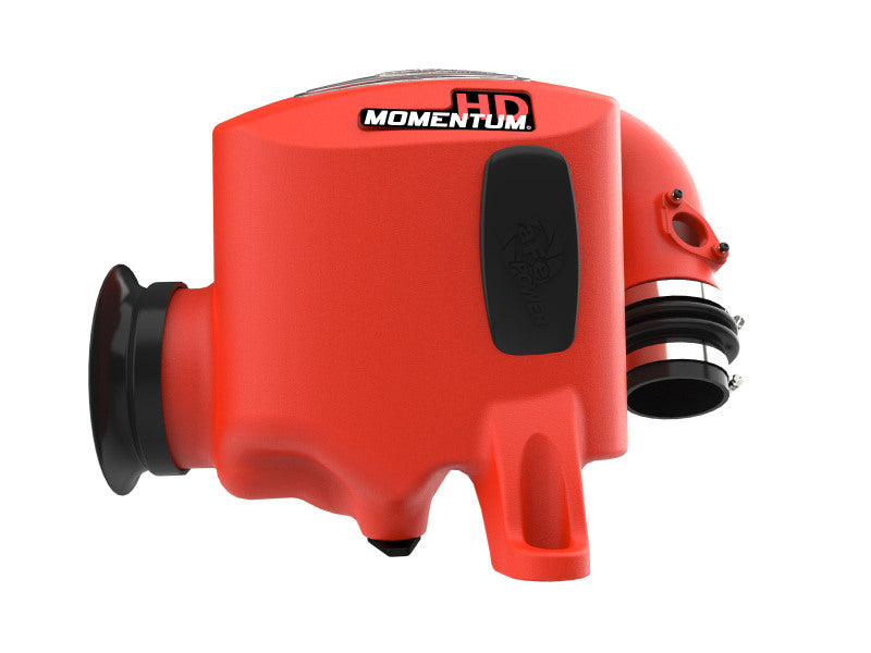 AFE Momentum HD Cold Air Intakes - aFe 15-25 Toyota Hilux L4-2.4/2.8L (td) Momentum HD Cold Air Intake System Red w/ Pro DRY S Filter