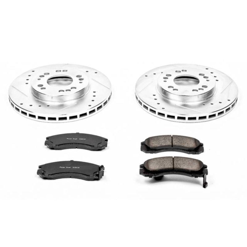 PSB Z23 Evolution Kit - Power Stop 91-96 Dodge Stealth Front Z23 Evolution Sport Brake Kit