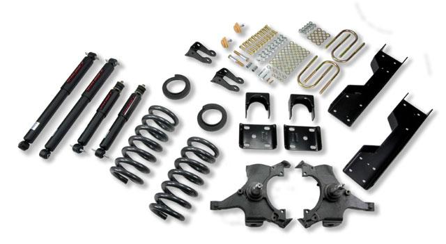 BT Lowering Kit w ND2 Shocks - Belltech LOWERING KIT WITH ND2 SHOCKS