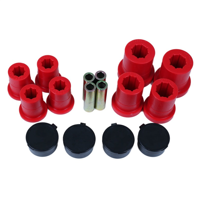 ES Cntrl Arm Bushings - Red - Energy Suspension 05-15 Toyota Tacoma 2WD (5-Lug) Front Control Arm Bushing Set - Red