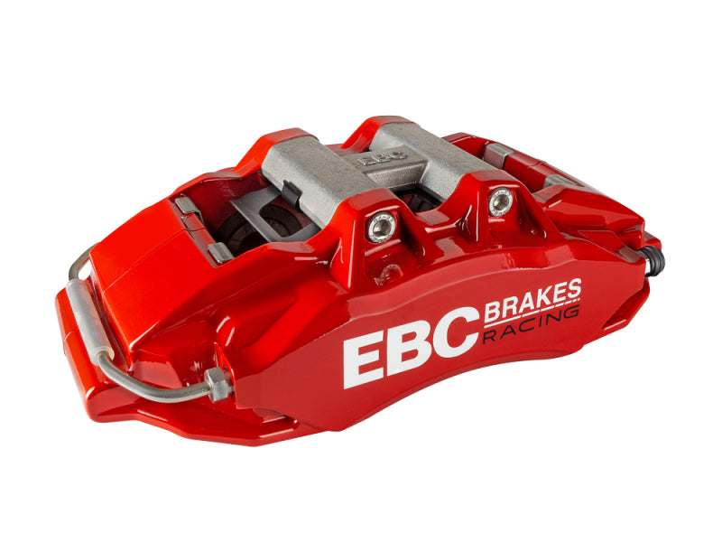 EBC Big Brake Kits - EBC Racing 08-21 Nissan 370Z Red Apollo-6 Calipers 355mm Rotors Front Big Brake Kit
