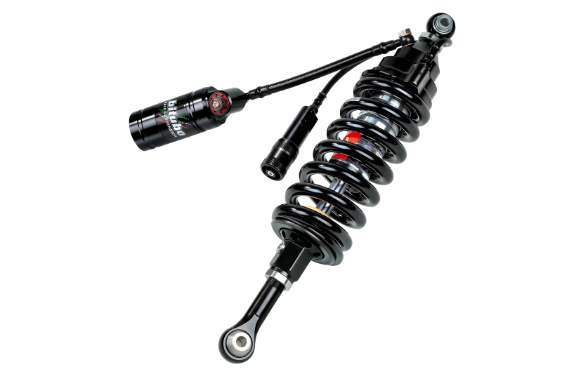 BIT CYU3 Monoshocks - Bitubo CYU3 Monoshock Adjustable: Hydraulic Spring Preload, Reb., Double Comp., Length, Blk Spring