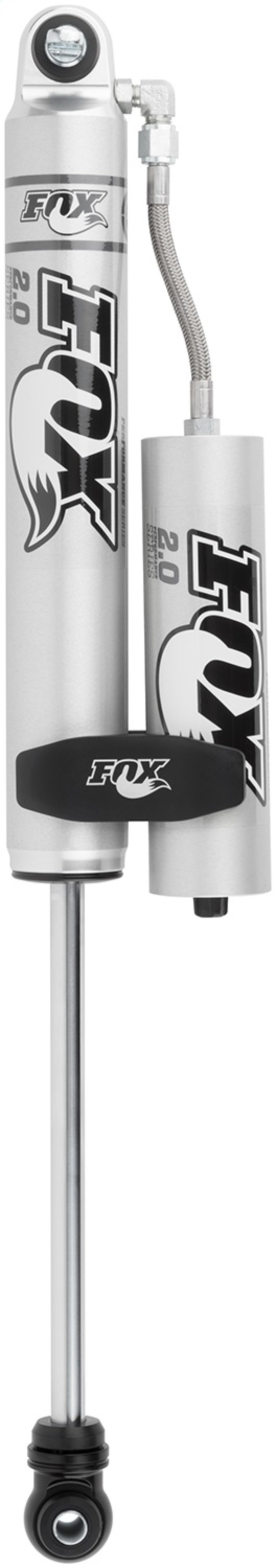 FOX 2.0 Perf Shock - Fox 07+ Jeep JK 2.0 Performance Series 10.1in. Smooth Body Remote Res. Rear Shock / 2.5-4in. Lift