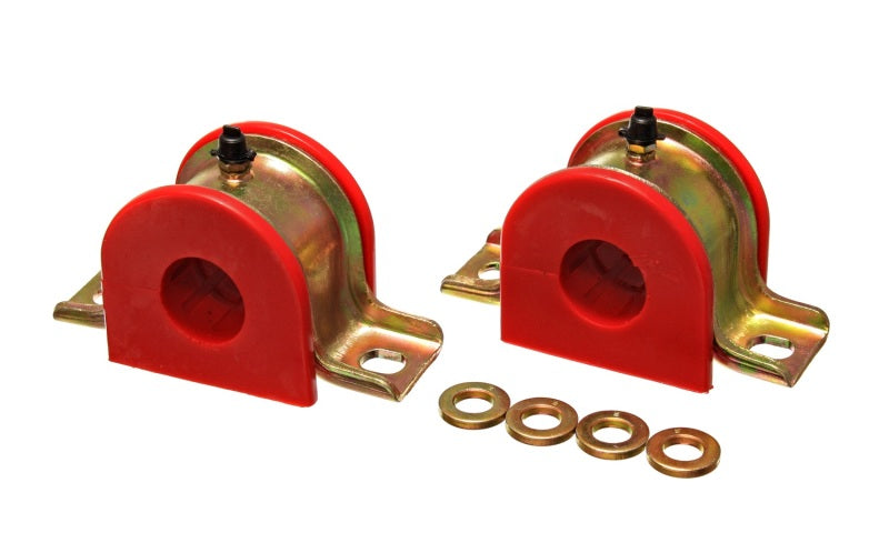 ES Sway Bar Bushings - Red - Energy Suspension Universal Sway Bar Bushing Set 1 1/8in Dia. - Red