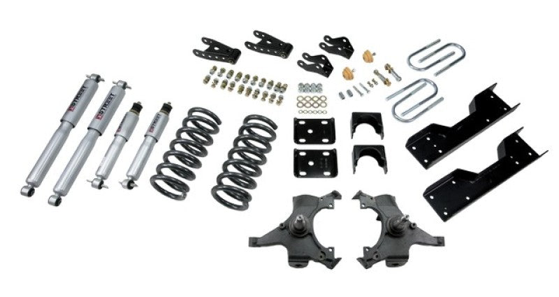 BT Lower Kit w SP Shocks - Belltech LOWERING KIT WITH SP SHOCKS