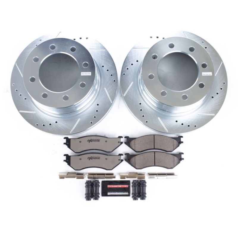 PSB Z36 Truck & Tow Kit - Power Stop 06-08 Dodge Ram 1500 Rear Z36 Truck & Tow Brake Kit