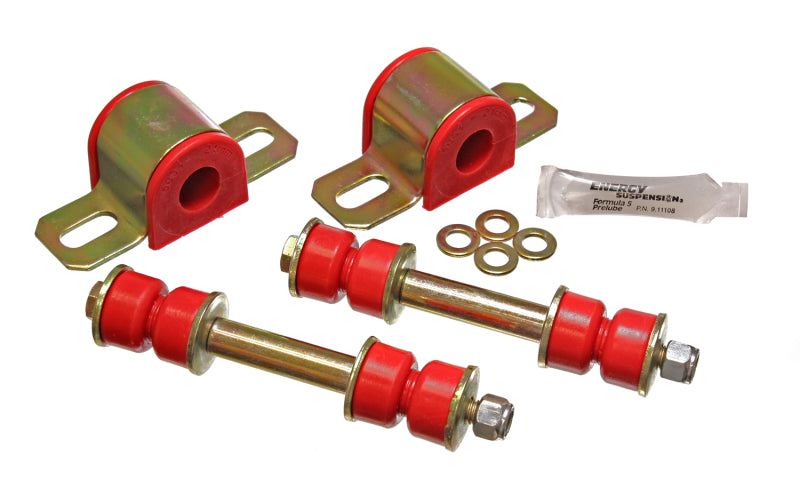 ES Sway Bar Bushings - Red - Energy Suspension 82-02 Chevrolet Camaro Red 23mm Complete Rear Sway Bar Bushing Set