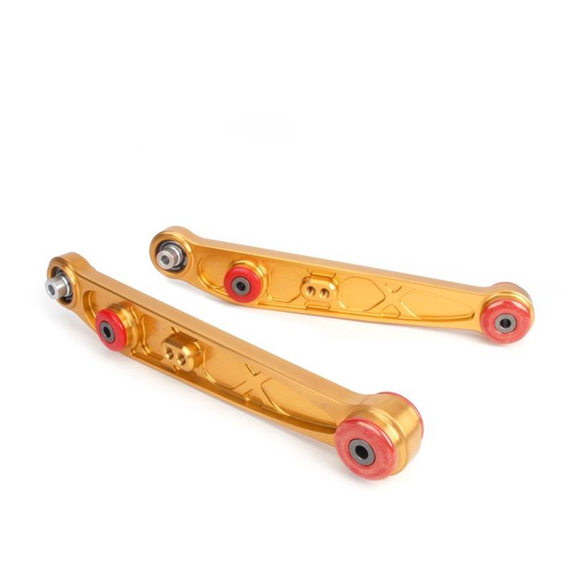 SK Alpha Control Arms - Skunk2 Honda/Acura EG/DC Alpha Series Rear Lower Control Arm Set - Gold
