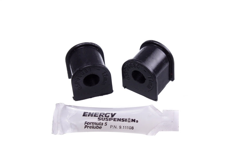 ES Sway Bar Bushings - Black - Energy Suspension 06-11 Honda Civic (Excl Si) 12mm Rear Sway Bar Bushings - Black