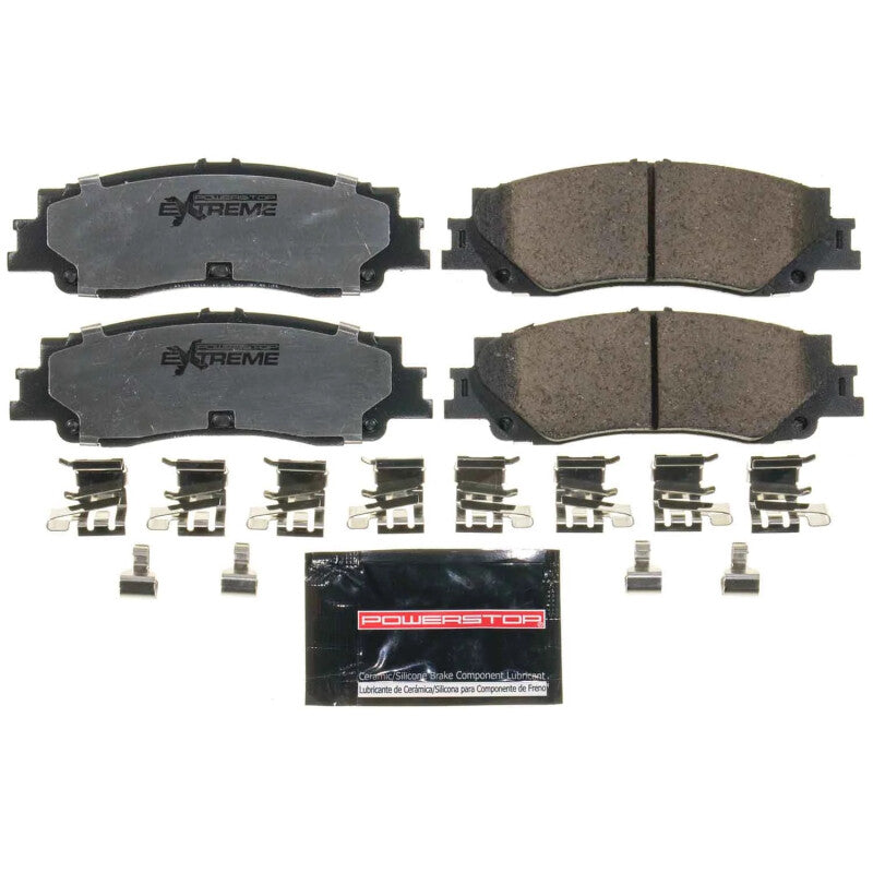 PSB Z36 Truck & Tow Brake Pads - Power Stop 2022 Lexus LX600 Rear Z36 Truck & Tow Brake Pads w/Hardware