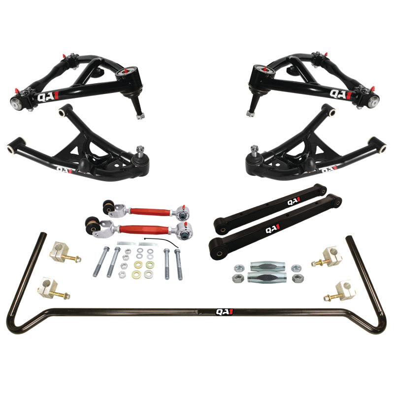 QAP Trailing Arms - QA1 94-96 GM B-Body Level 1 Drag Kit 2.0 w/o Shocks