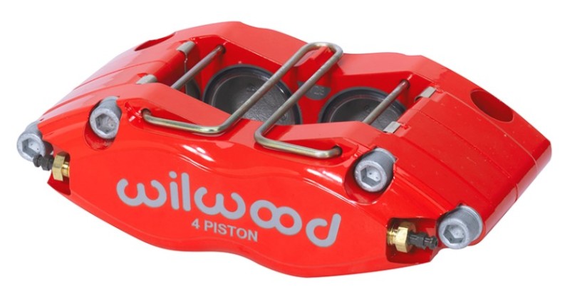 WIL Dynapro Caliper - Wilwood Caliper- DPR-DS - Red 1.62in Piston 0.810in Rotor - Dust Seal