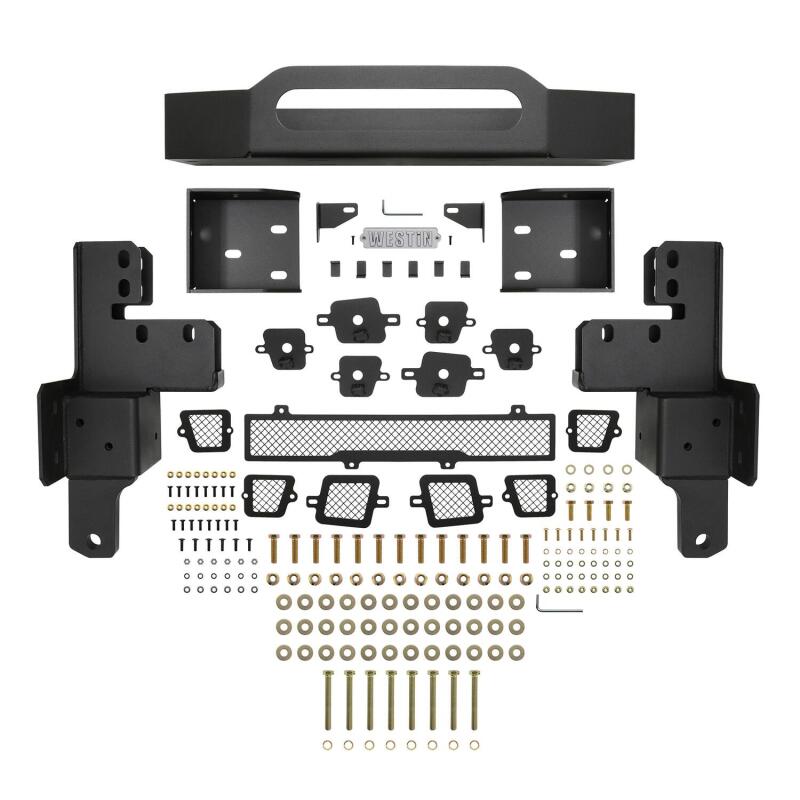 WES Pro-Series Bumpers - Westin 10-18 RAM 2500/3500 Pro-Series Front Bumper - Tex. Blk
