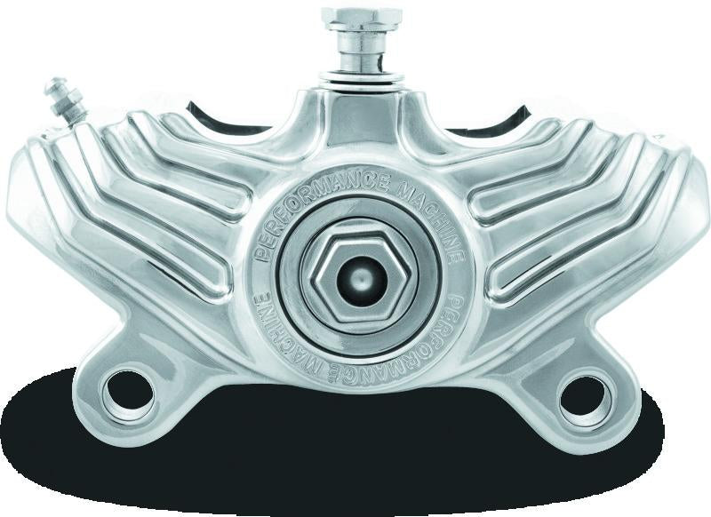 PFM Brake Calipers - Performance Machine Caliper 125x4R Vintage - Chrome