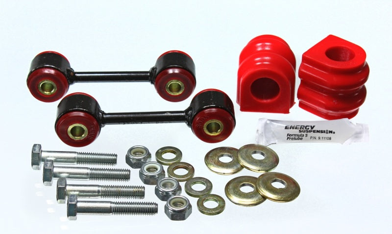 ES Sway Bar Bushings - Red - Energy Suspension 10 Chevy Camaro Red 23mm Rear Sway Bar Bushing Set