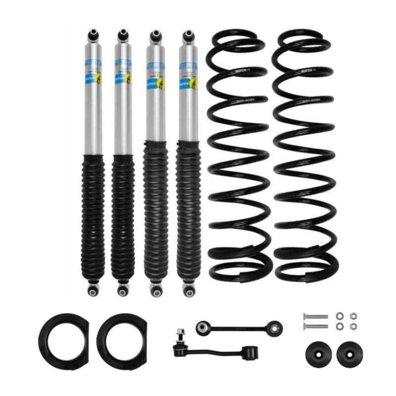 BIL B8 5100 Series Shocks - Bilstein 20-23 Jeep Gladiator JT B8 5100 Front Leveling Kit - 1.3-1.9in Lift