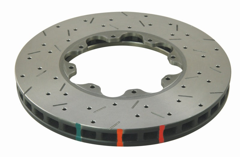 DBA 5000 Slot&Drill Rotors - DBA 2009+ AC MK VI 6.2/6.2 Supercharged Drilled & Slotted 5000 Series XS Rotor