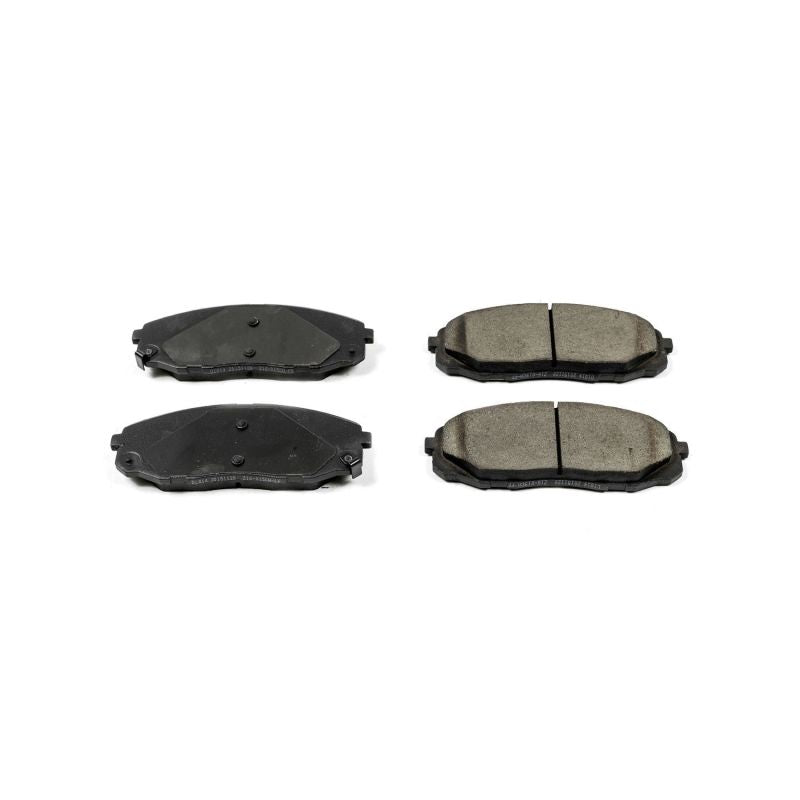 PSB Z16 Evolution Brake Pads - Power Stop 15-19 Kia Sedona Front Z16 Evolution Ceramic Brake Pads