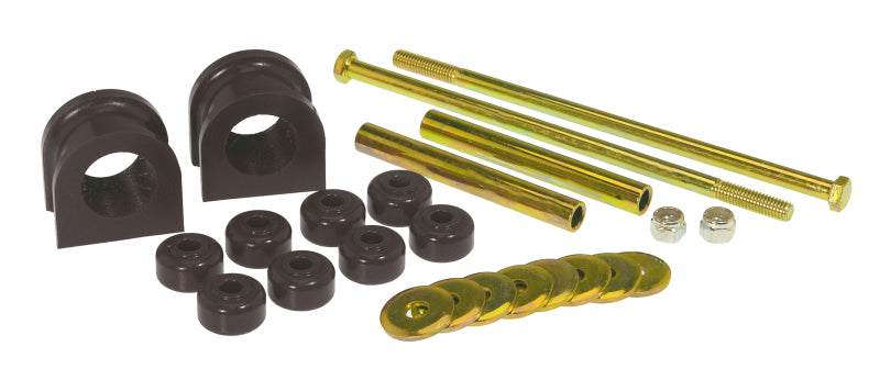 PRO Sway/End Link Bush - Blk - Prothane 99-01 Chevy Truck Front Sway Bar Bushings - 1 1/4in - Black