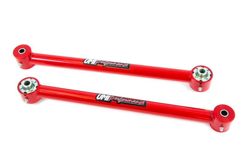 UMI Lower Control Arms - UMI Performance 05-14 Ford Mustang Lower Control Arms- Poly/Roto-Joint Combination