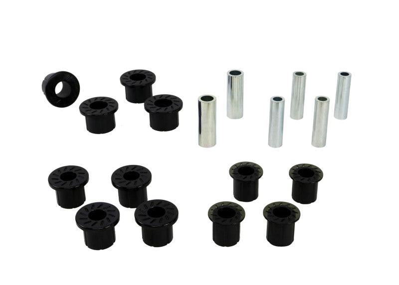 WL Bushings - Spring - Whiteline 1999 Ford F-250 Spring - Eye Front/Rear And Shackle Bushing