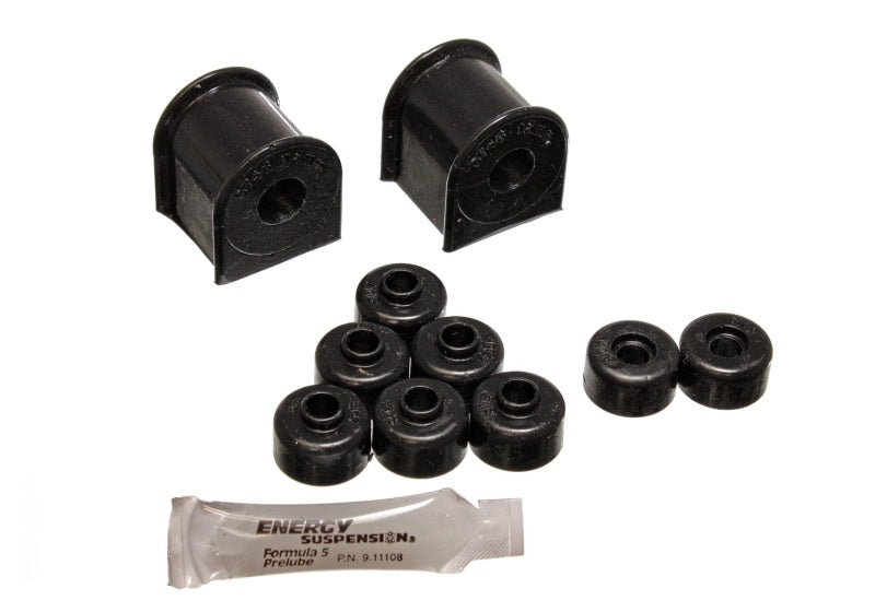 ES Sway Bar Bushings - Black - Energy Suspension 89-94 Nissan 240SX (S13) Black 15mm Rear Sway Bar Bushing Set