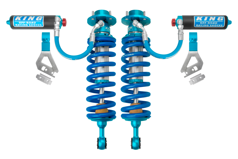 KIN 2.5 Coilovers - King Shocks 2023+ Toyota Sequoia 2.5 Dia Front Coilover w/Remote Reservoir/w Adjuster (Pair)