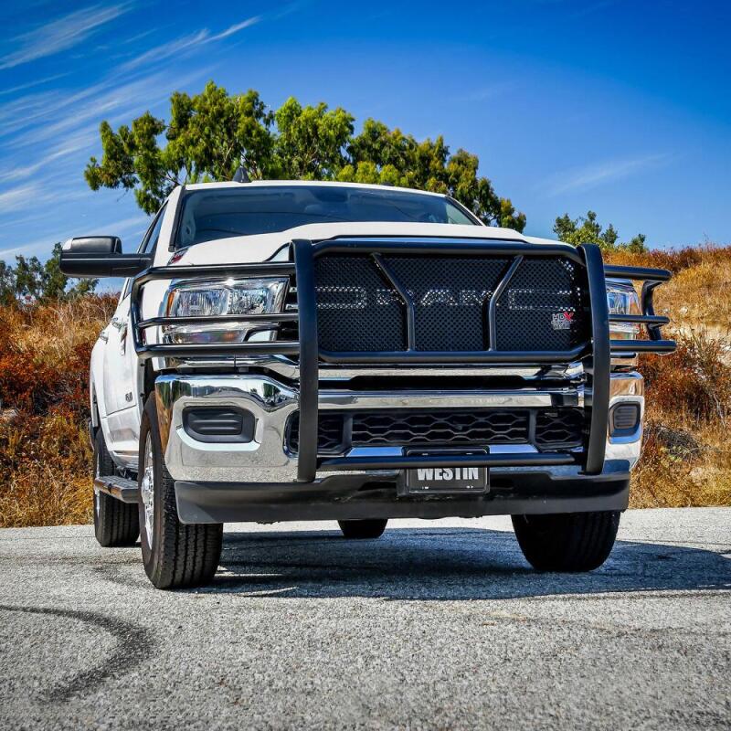 WES HDX Grille Guards - Westin 19-22 Ram 2500/3500 (Excl. Power Wagon) HDX Grille Guard - Black