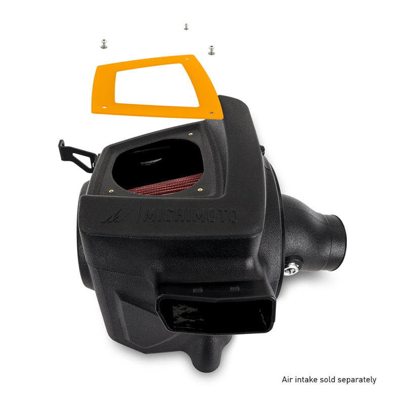 MM Air Intakes - Mishimoto 2021+ Ford Bronco Air Intake Lid Kit - Blue/Yellow
