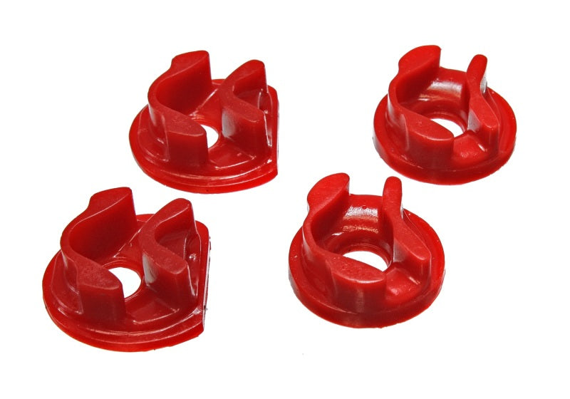 ES Motor Mounts - Red - Energy Suspension 01-05 Honda Civic/CRX Red Motor Mount Inserts (Manual Transmission) (2 Torque Moun