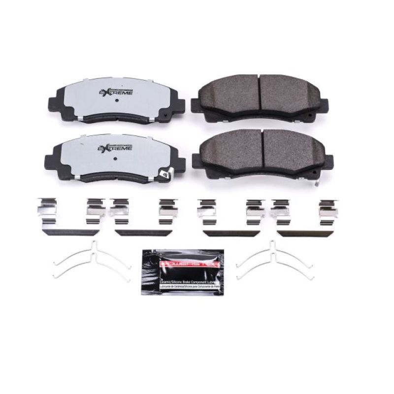 PSB Z36 Truck & Tow Brake Pads - Power Stop 15-19 Acura TLX Front Z36 Truck & Tow Brake Pads w/Hardware